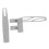 Grey Broom Handle End Caps Durable Replacement Grip for Mops Dustpans Easy Assembly 1