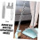 Grey Broom Handle End Caps Durable Replacement Grip for Mops Dustpans Easy Assembly 5