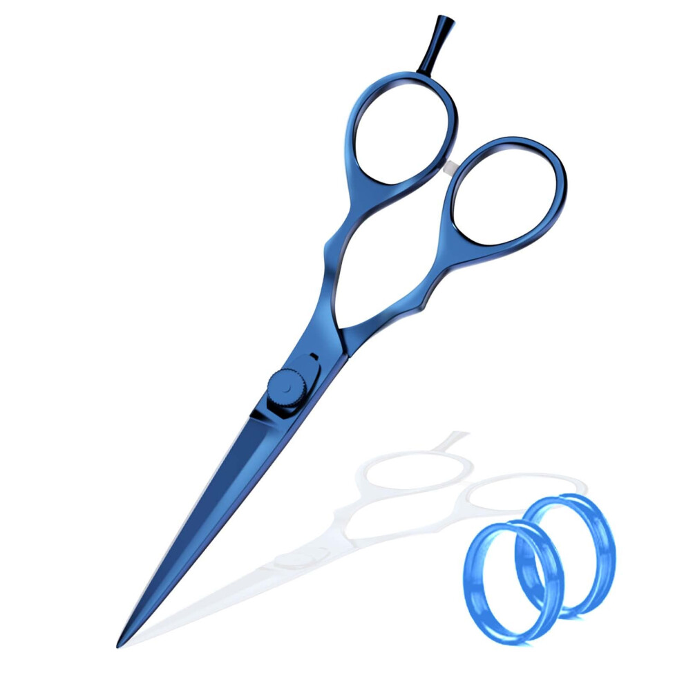 Hair Cutting Scissors 6.7 Inch Stainless Steel Professional Barber Shears with Ergonomic Grip