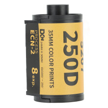 35mm Color Print Film ECN2 Process Wide Exposure Range for 135 Cameras, 8 Sheets