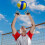 Volleyball Training Equipment Set with Adjustable Net and Practice Ball for Skills Development 3