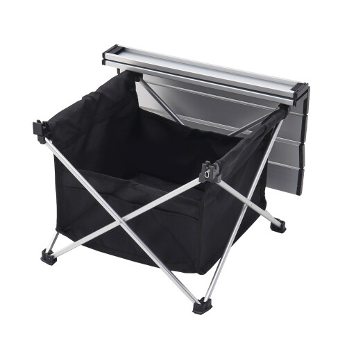 Living And Home Portable Folding Camping Table, 39cm W x 33cm D x 31cm H 2