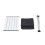 Living And Home Portable Folding Camping Table, 39cm W x 33cm D x 31cm H 4