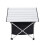 Living And Home Portable Folding Camping Table, 39cm W x 33cm D x 31cm H 2