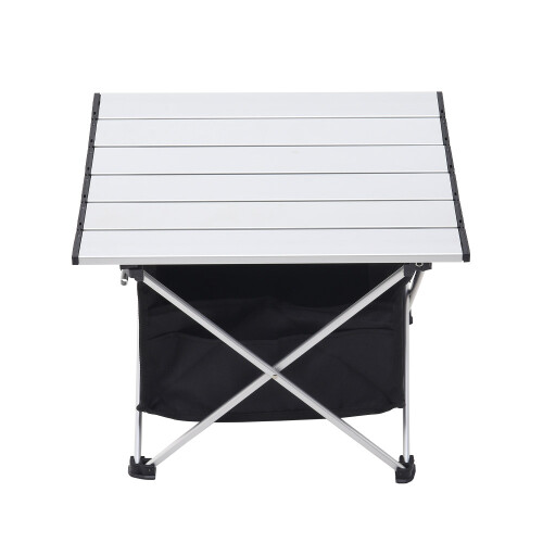 Living And Home Portable Folding Camping Table, 39cm W x 33cm D x 31cm H 1