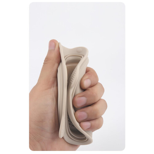 Makeup Brush Cleaner Silicone Foldable Washing Tool for Removing Residue and Easy Storage 2