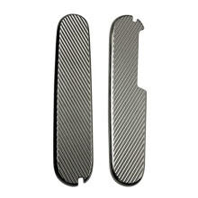 Titanium Knife Handle Scales for Victorinox 91mm – Durable Upgrade with Enhanced Non Slip Grip