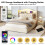 4ft6 Double Upholstered Bed Frame with Charging 9