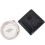 Underfloor Heating Thermostat with Remote Floor Sensor, 230V Wired Controller, Flush Mount Black 3