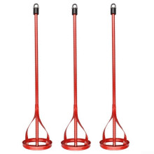 Paint Mixer Paddle for Drill, Heavy Duty Steel Mixing Attachment, 3 Pack, 400mm for 15 Gallon Buckets