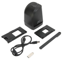 Film Slide Converter, All In One Design Film Scanner For 135mm, 35mm Film To Digital Photos, Cmos Sensor, Quick One Scan, High Fidelity Image,