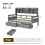 3ft Single Beds for Kids with Two Storage Drawers 2