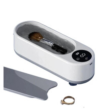 Ultrasonic Glasses Cleaner 50 Vibration Portable Jewelry Watch Cleaning Machine with Timer 450ml
