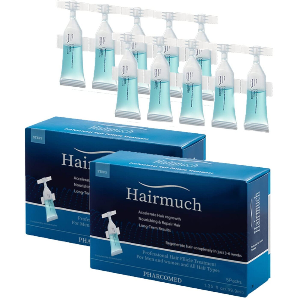 Hair Growth Serum for Thinning Hair with Anti Hair Loss Ampoule and Shine Boost for Women