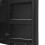 Black 360° Rotating Kitchen Island, Folding Doors 8