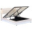 4ft6 Double LED Hydraulic Bed with Charging Station 8