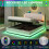 4ft6 Double LED Hydraulic Bed with Charging Station 9