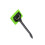 Car Windshield Cleaning Kit with Long Handle Microfiber Brush for Interior Detailing (Green) 1