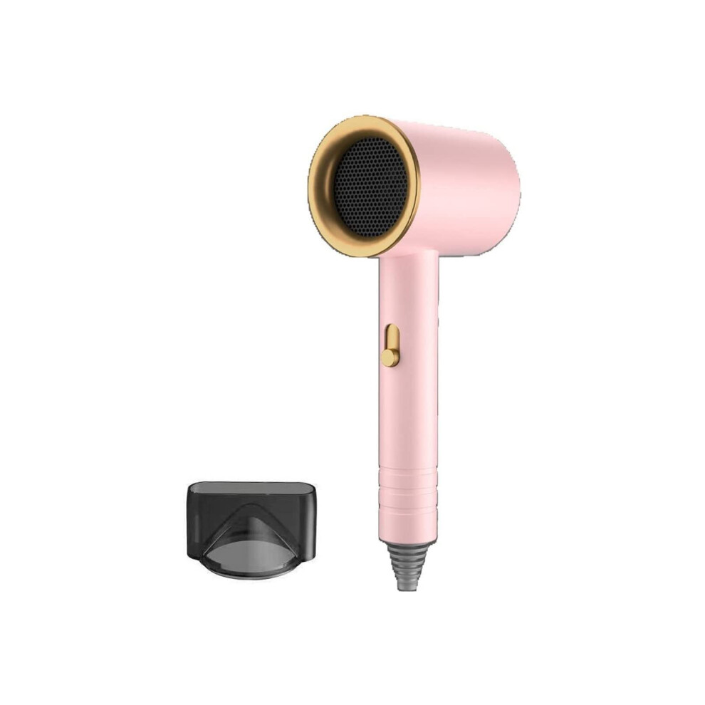 Pink Ionic Hair Dryer With Negative Ion Technology For Home And Dorm Use