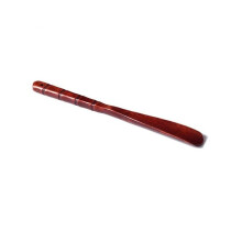 Wooden Shoe Horn 22cm Long Handle Shoe Spoon Durable Footwear Aid Tool for Men and Women (1pc04)