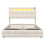 4ft6 Double Upholstered Bed Frame with Hydraulic Storage 2