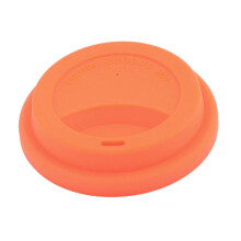 Silicone Reusable Coffee Tea Water Mug Cup Lid Cover for Home Kitchen Cafe Orange