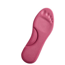 (39 40, Red) Elastic Velvets Warm Heating Insoles Comfortable Washable Shoes Insert for Shoes Boots