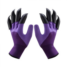 Gardening Gloves with Claws for Digging, Planting, Weeding – Waterproof Outdoor Work Gloves for Women & Men