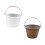 2 Pack Plastic Cement Buckets, Thickened WearResistant Storage Barrels for Construction and Waste 1