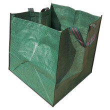 Garden Waste Bags with Handles 2 Pack Heavy Duty Leaf Collection for Yard Lawn Park Cleanup Green