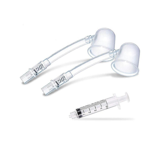 2 Set Nipple Corrector Device Correction for Inverted Nipples Treatment Enlarger