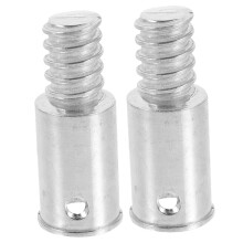Metal Threaded Broom Handle Extension Pole Adapter for Mop Replacement and Cleaning Tools