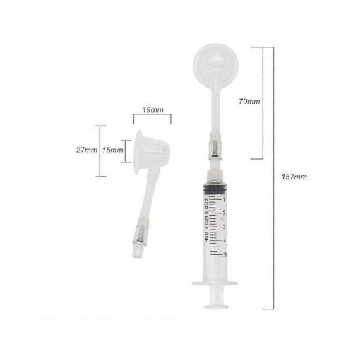 2 Set Nipple Corrector Device Correction for Inverted Nipples Treatment Enlarger 1