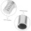 Metal Threaded Broom Handle Extension Pole Adapter for Mop Replacement and Cleaning Tools 2