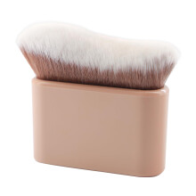 Large Self Tanner Kabuki Brush for Face and Body with Soft Bristles and Streak Blending