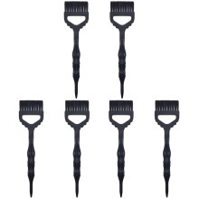Hair Dye Brush Set with Precise Parting Tip, Ergonomic Grip, Black Salon Hair Coloring Comb Kit