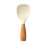 (Cream) Creativity Silicone Rice Spoon Washable Lightweight Rice Spoon for Daily Use 1
