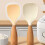 (Yellow) Creativity Silicone Rice Spoon Washable Lightweight Rice Spoon for Daily Use 3