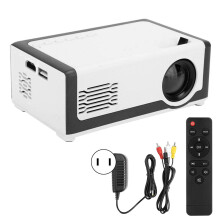 Compact Projector With HD Resolution, Small And Portable Movie Projector For Home Theater, Silent Cooling Performance For Stable Operation During