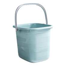 Plastic Water Bucket with Handle for Gardening, Laundry, Water Storage and Easy Cleaning