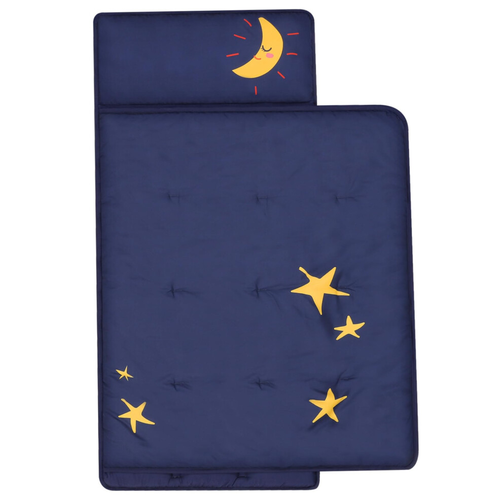 Nap Mat, Nap Mat with Pillow, Foldable Nap Mat for Toddlers, Portable Sleeping Bag for Preschool Children, Soft