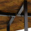 Living And Home 80cm Industrial Style Dining Table with Metal Base 5