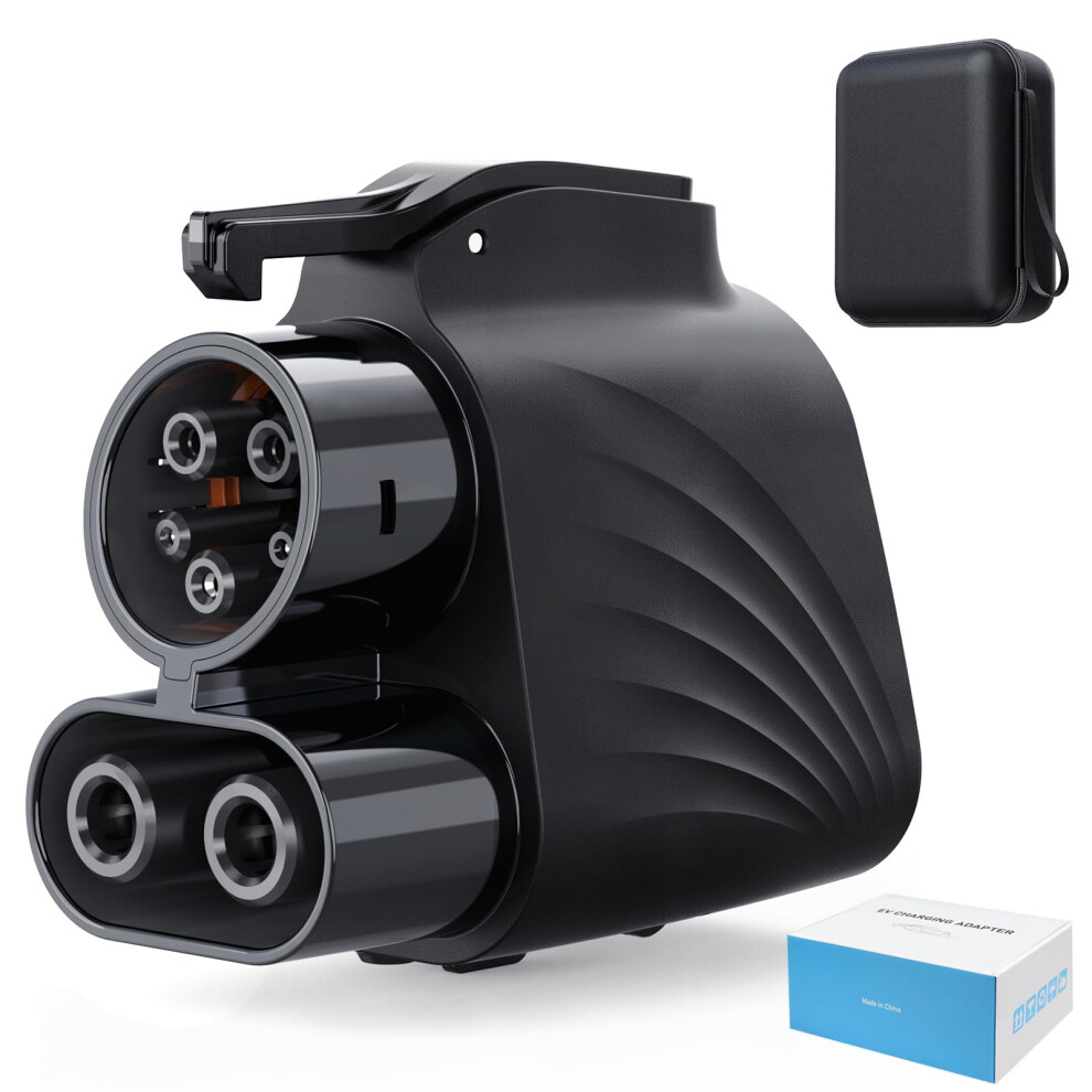 500A 1000V Nacs To Ccs Ev Charger Connector For Ford Volvo Rivian 9365369311220