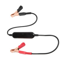 Bluetooth-Batterielade-Testgerät 6V–12V, CCA 100–2000, Schwarz