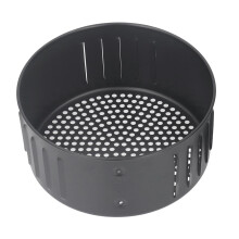 Air Fryer Basket 2.8QT Steel Non Stick with Oil Draining Design for Baking Grilling Frying