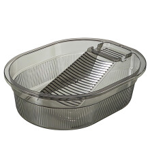 Laundry Basin with Integrated Washboard, NonSlip Portable Plastic Washing Tub for Home Dorm Apartment