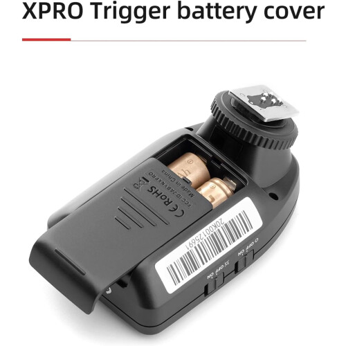 Trigger Transmitter Receiver Battery Door Lid Cap Cover Wireless Flash Transmitter Accessories X2T/CTR16/XPro Ref: 1414 1