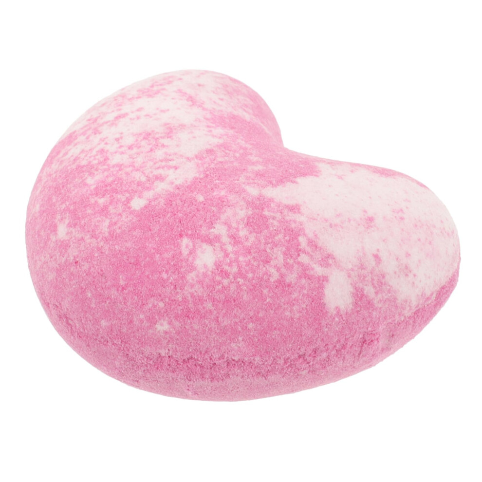 Purple Bath Bomb Heart Shape With Aromatherapy Sea Salt For Women Valentine Gift