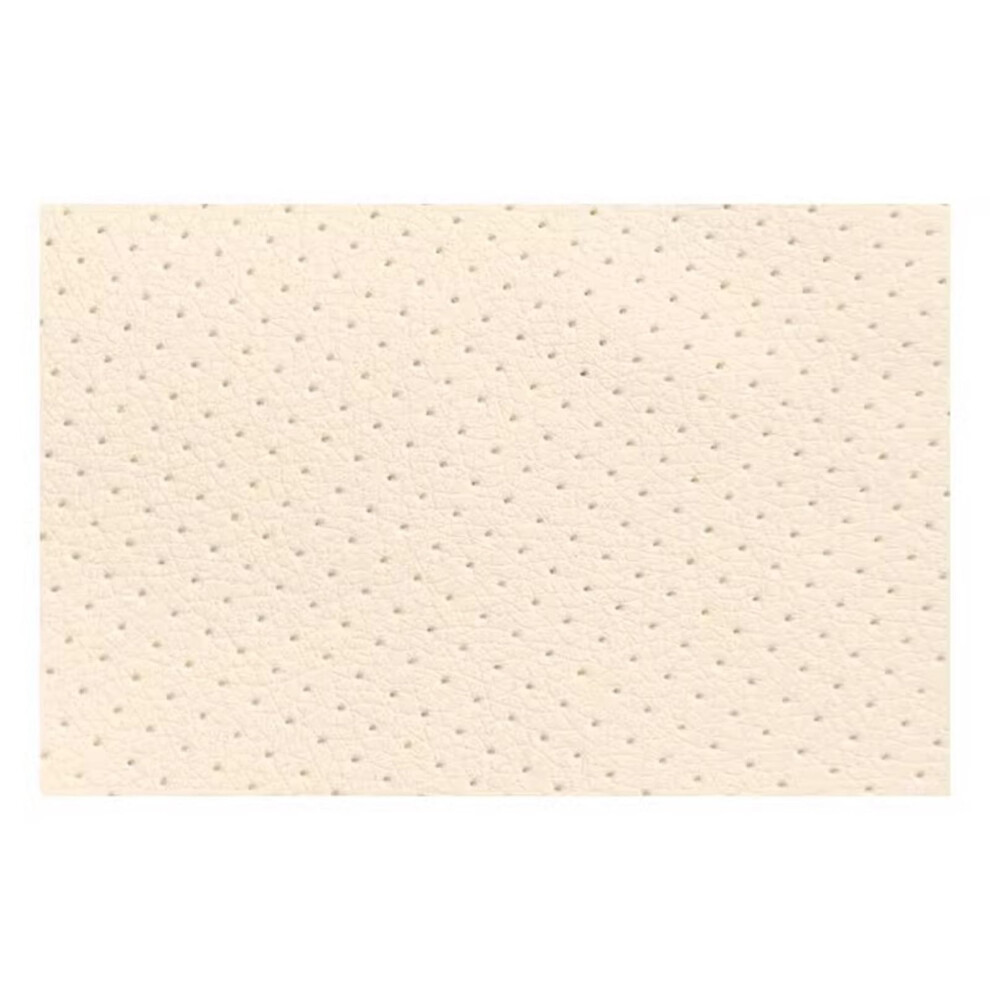 Leather Patch Self Adhesive Vinyl Tape For Couch Furniture Car Seat Upholstery (Off White) 9164114005991