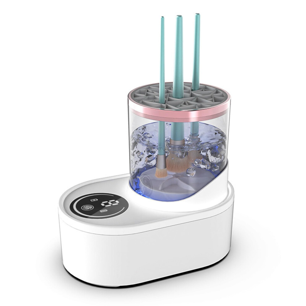 Electric Makeup Brush Cleaner with Drying Function for Quick Cosmetic Brush Cleaning